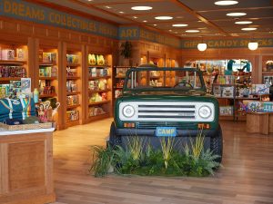 Camp location in Westfield Century Mall in Los Angeles