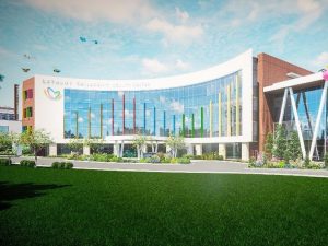 The Outpatient Tower and Center of Excellence at Bethany Children’s Health Center
