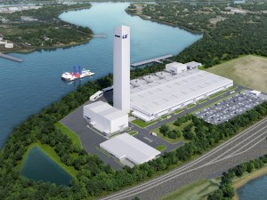 The 750,000-square-foot facility in Chesapeake, Va.