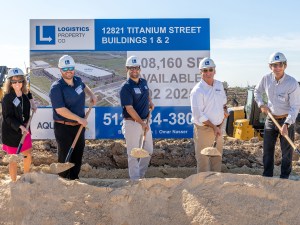 Ground breaking at 12821 Titanium St., Austin, Texas.