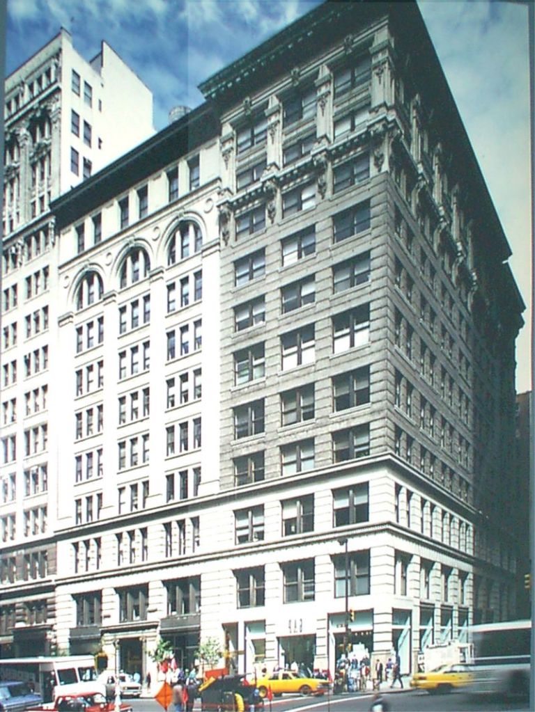 shot of the new building at 122 Fifth