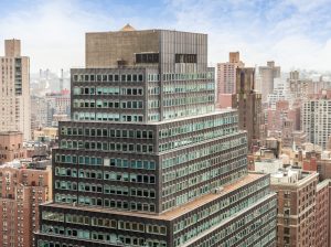 Exterior shot of the office building at 99 Park Ave. in Manhattan.