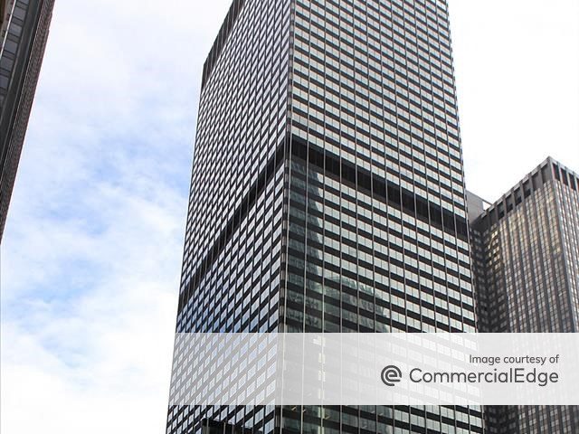 Exterior shot of the 50-story 277 Park Ave. in Manhattan