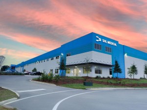 Exterior shot of SHL's manufacturing facility in North Charleston, S.C.