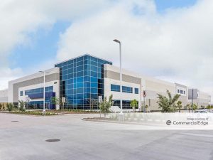 Exterior shot of an industrial facility at 20901 Krameria Ave. in Riverside, Calif.