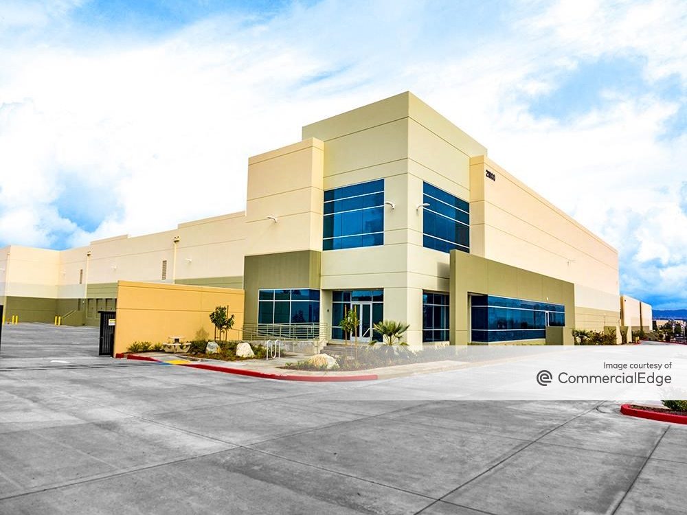 Exterior image of an industrial building at 21800 Authority Way in Riverside, Calif.