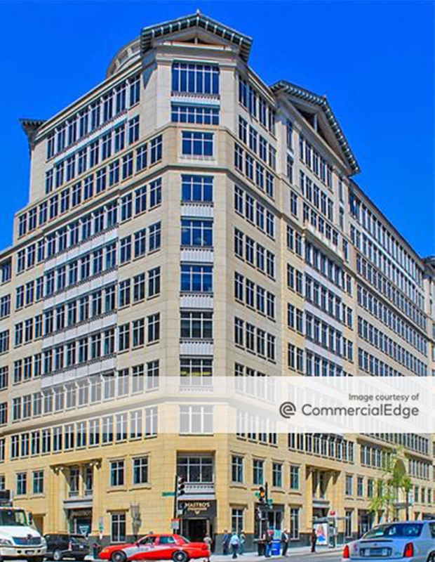 Exterior of 600 13th St. NW in Washington D.C.