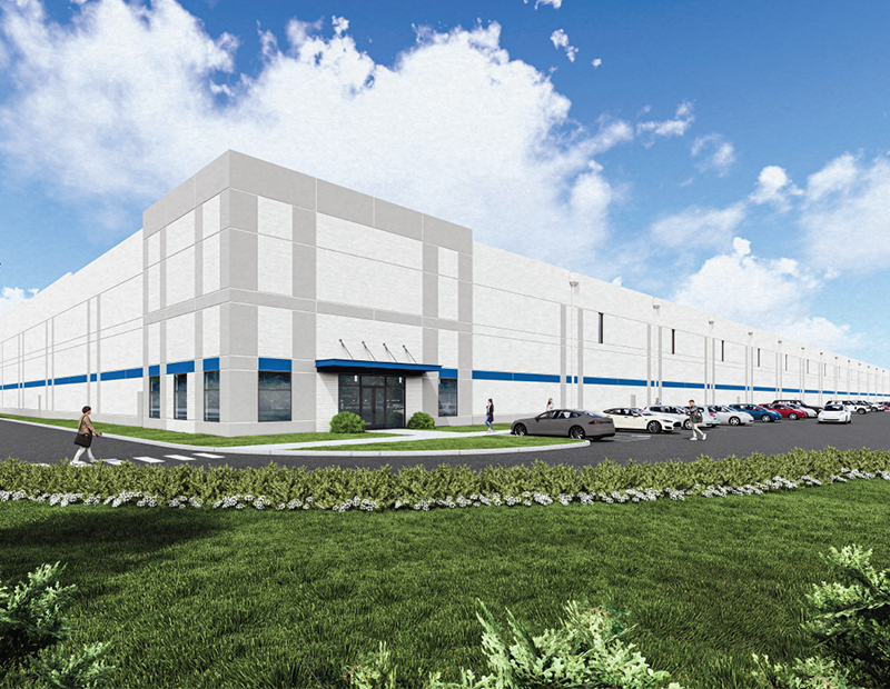 Rendering of Building 1 at 7 Hills Distribution Center.
