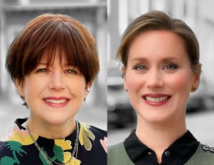 Headshots of Lorraine Adney and Ali McEvoy