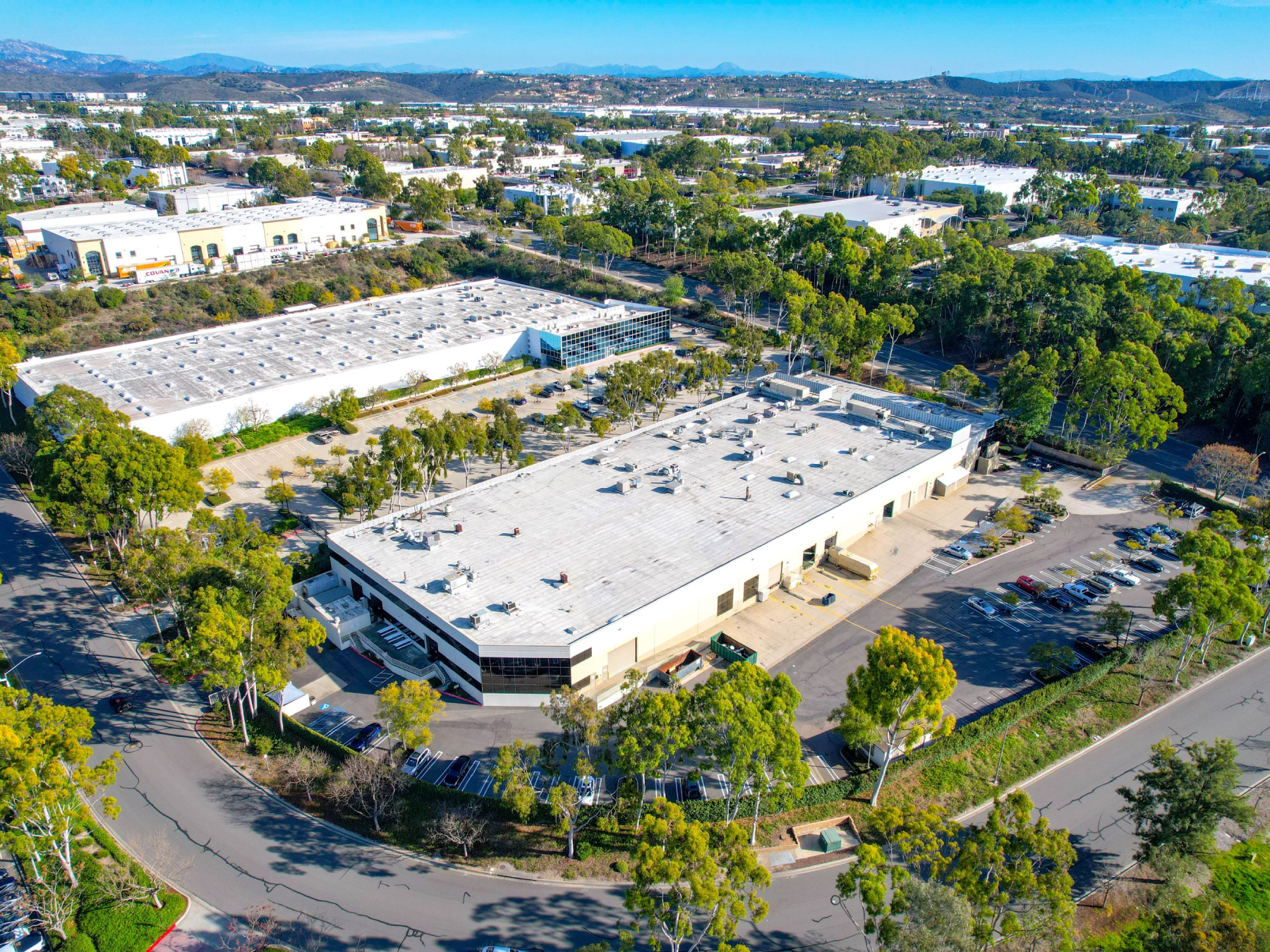 Aerial Shot of the metro San Diego asset purchased by Bain and Staley in 2024.