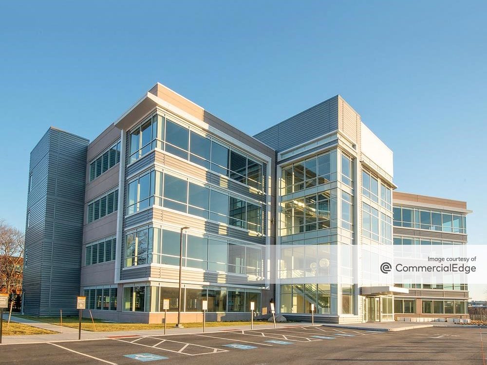 Exterior shot of Burlington BioCenter in Burlington, Mass.