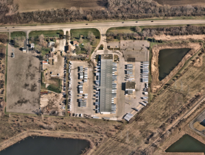 FedEx truck terminal at 3883 Butterfield Road in Aurora, Ill.