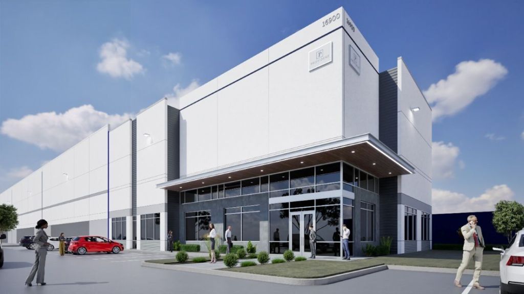 Rendering of the Eastex 59 industrial park in Houston