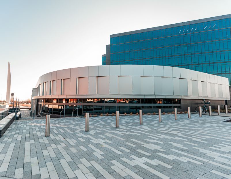 Exterior photo of the Innovation at Convergence Innovation District