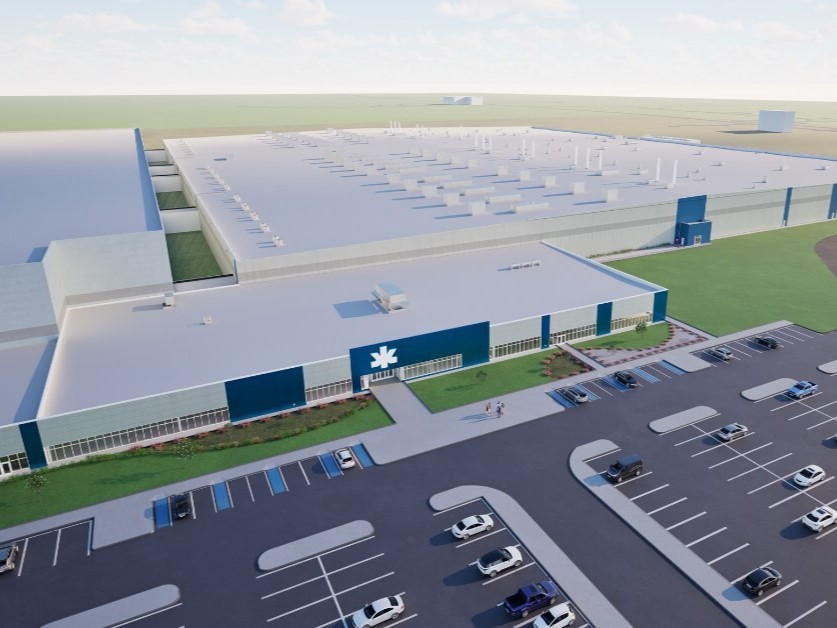 Rendering of Kimberly-Clark's future facility in Warren, Ohio.