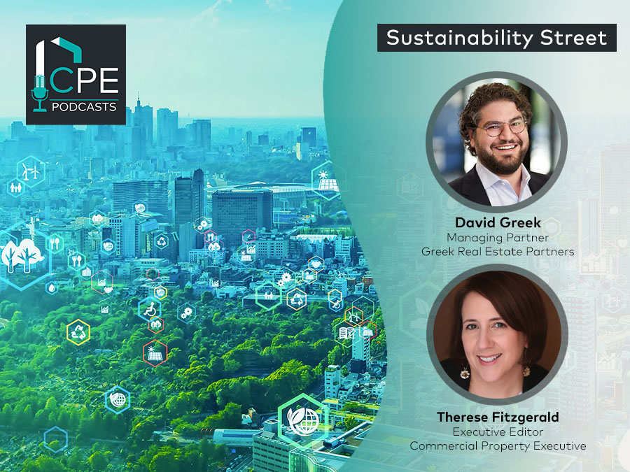 Podcast art with guest David Greek of Greek Real Estate Partners