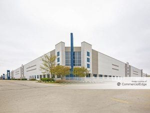 Exterior shot of the Niles Industrial Center in Niles, Ill.