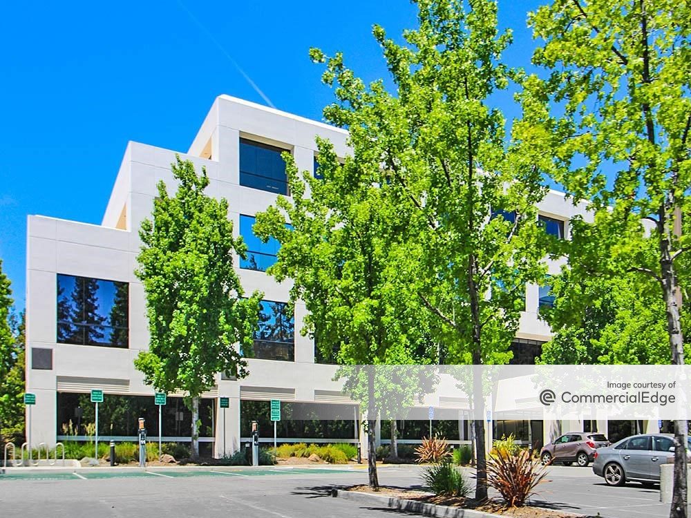 Exterior image of the office building at 5425 Stevens Creek Blvd. in Cupertino, Calif.
