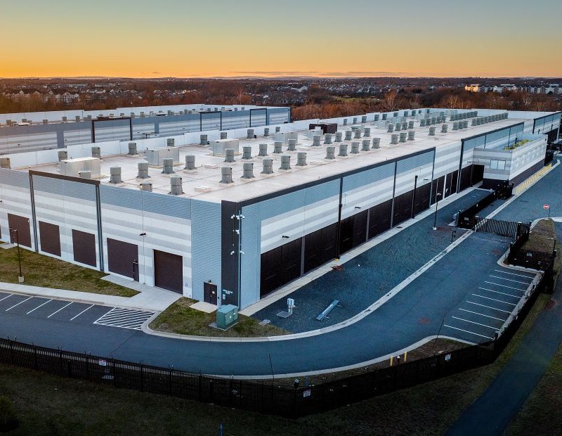 Rendering of Amazon data center in Richmond County