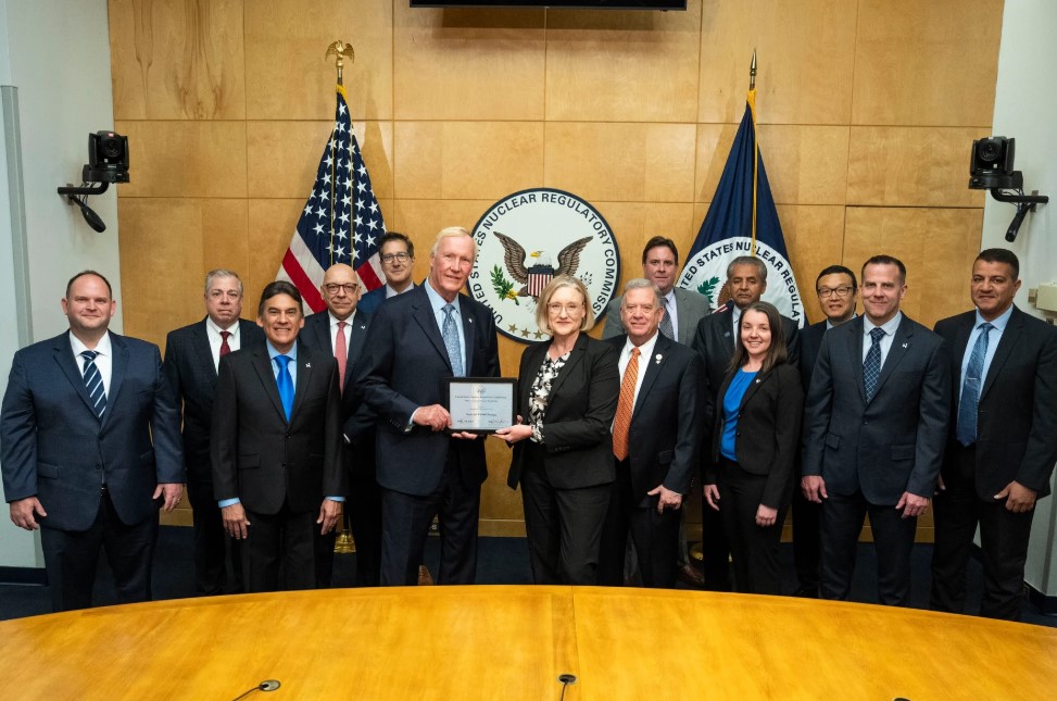 NuScale receiving design approval from the U.S. Nuclear Regulatory Commission