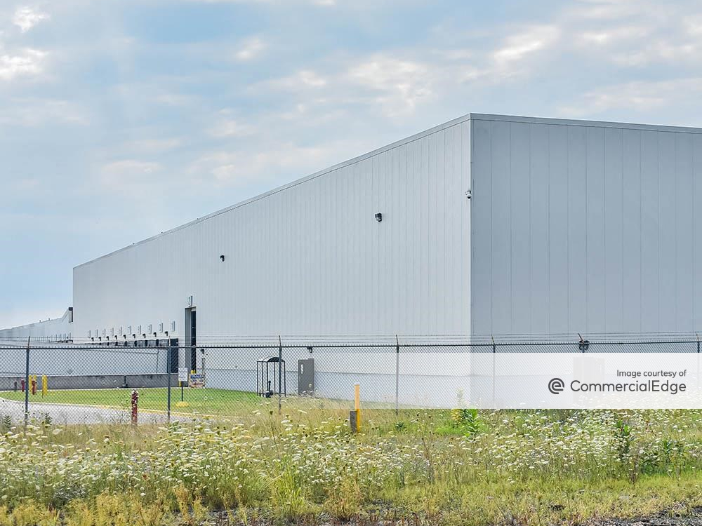 Exterior shot of one of the buildings within a campus in Marysville, Mich., that Phoenix Investors purchased from an affiliate of Stellantis earlier this year.