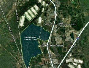 Port Wentworth Commerce Center near the Port of Savannah in Georgia