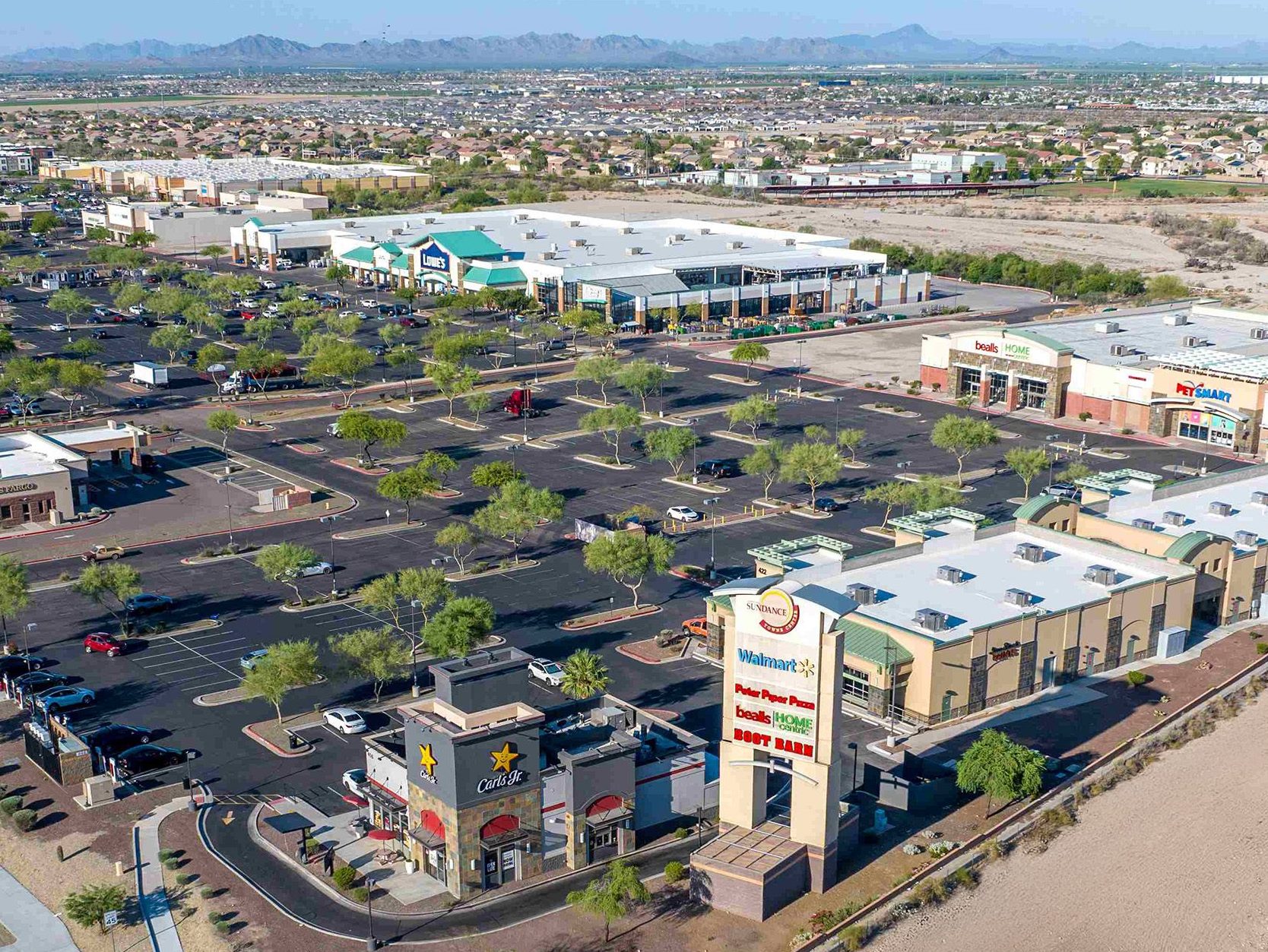 Aerial image of Sundance Towne Center
