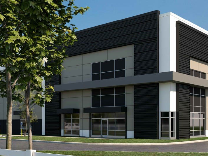 Rendering of VanTrust's seventh speculative industrial project in New Albany, Ohio.