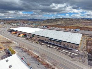 Exterior shot 400 E. Parr Blvd., an industrial building in Reno, Nev.
