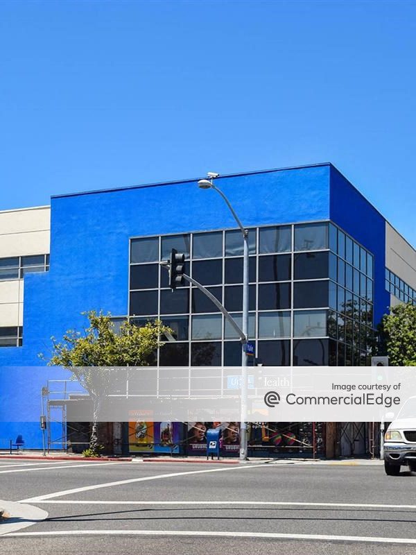 Exterior shot of the medical office building at 2825 Santa Monica Blvd.