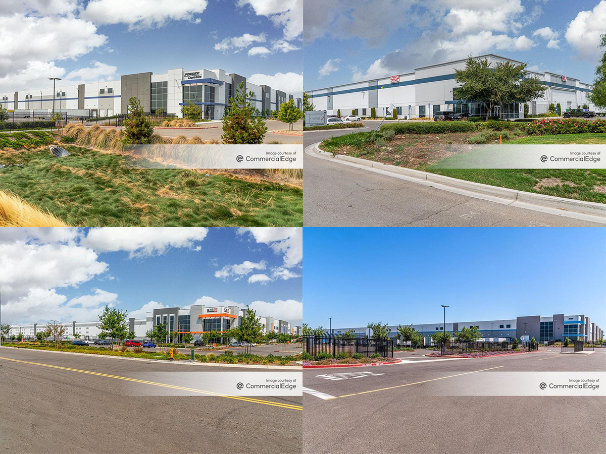 Outside shots of the four industrial properties that EQT purchased from CenterPoint for $264 million.