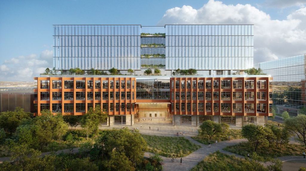 New build-to-suit at the Campus Point by Alexandria Megacampus