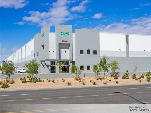 Exterior shot of the industrial property that Cohen Asset Management sold in Phoenix