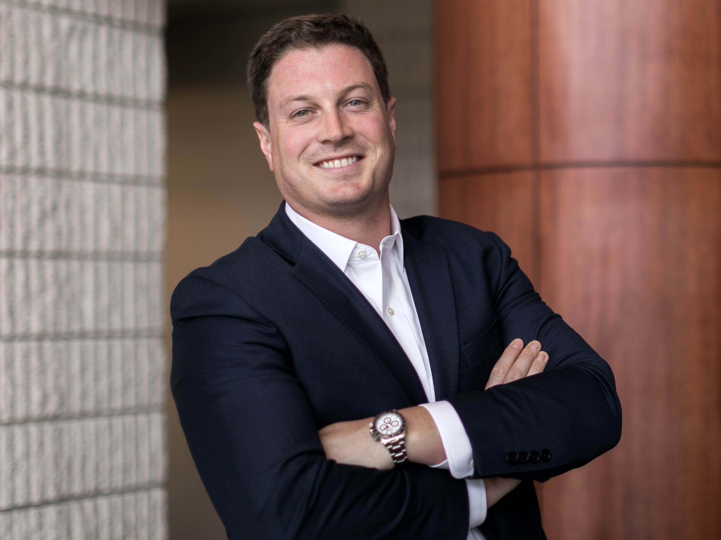headshot of Joel Olson, vice president at ARCO Design/Build's Memphis division