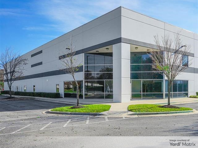 Exterior shot of the property at 1025 Airport 100 Way, Hanover, Md., that KKR acquired from Clarion Partners.