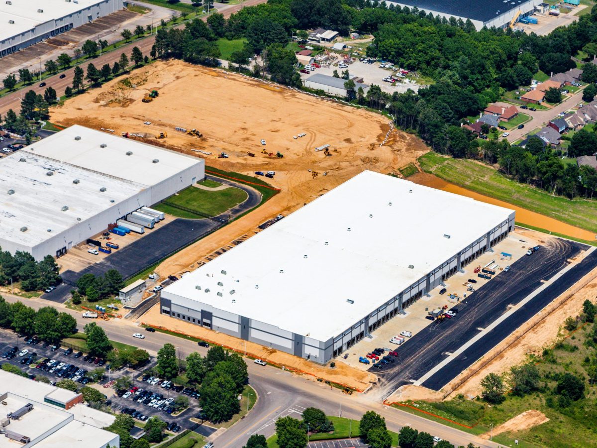 Aerial image of Project Purple