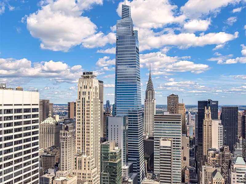 One Vanderbilt, SL Green's headquarters in Manhattan