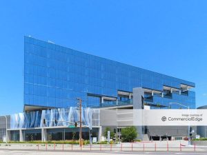 Exterior image of The Entrada, an office building in Culver City, Calif.