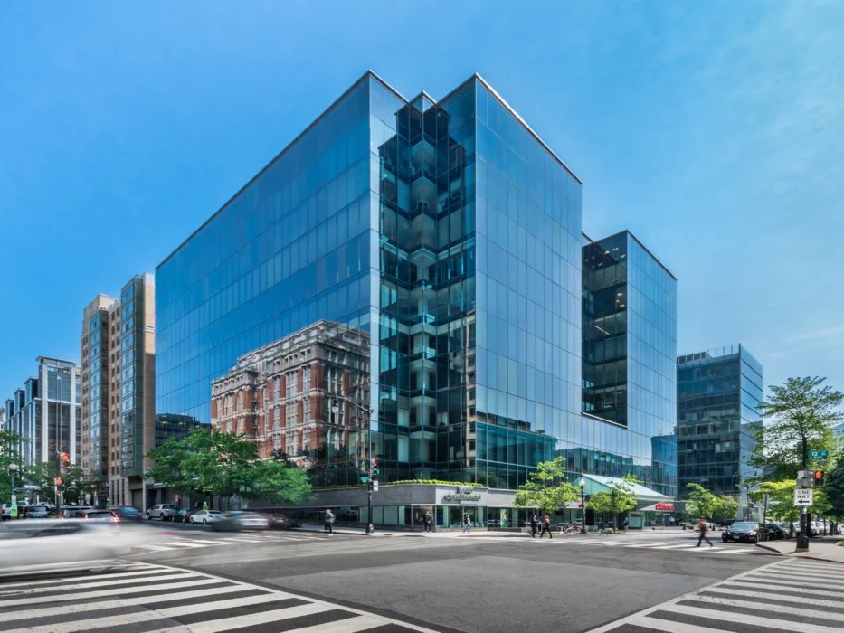 An exterior photo of 1101 New York Ave., NW