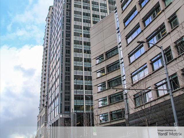 Exterior shot of 1918 8th Ave., an office building in Seattle.