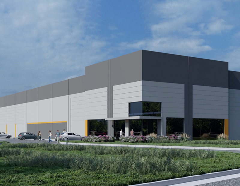 A rendering of Beltsville Logistics Center in Beltsville, Maryland.