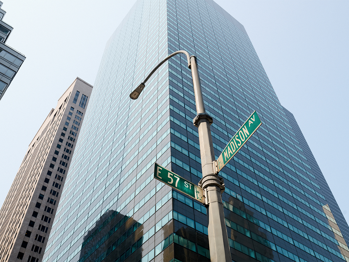 exterior of Madison Ave. building