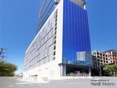 Exterior shot of The Link, a 292,000-square-foot office building in Dallas.