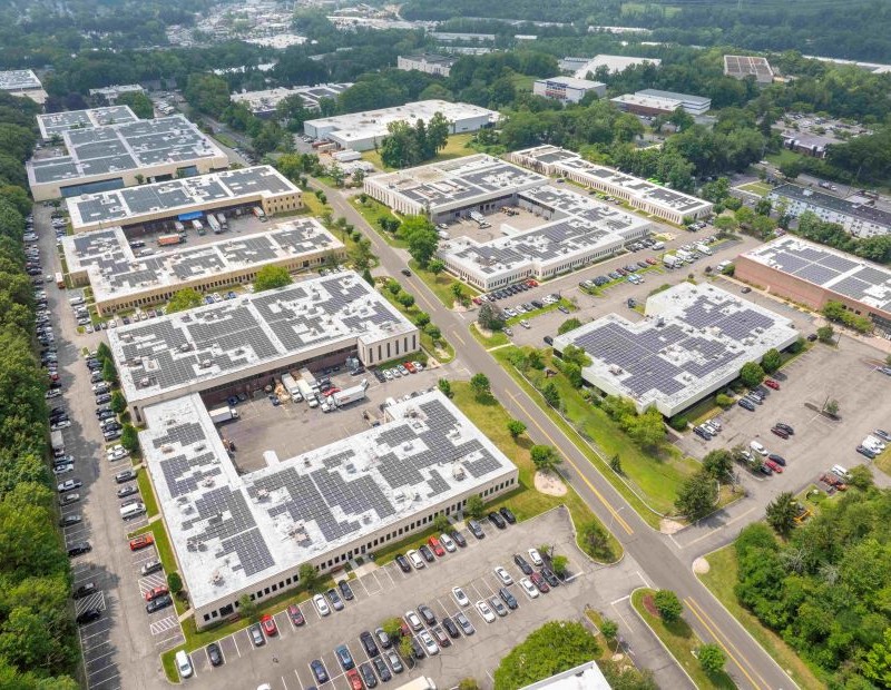 Industrial properties that are part of Dune Real Estate Partners LP and the Robert Martin Co.’s Westchester industrial portfolio