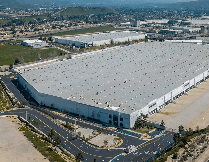 Aerial photo Industrial facility in San Bernardino, Calif.