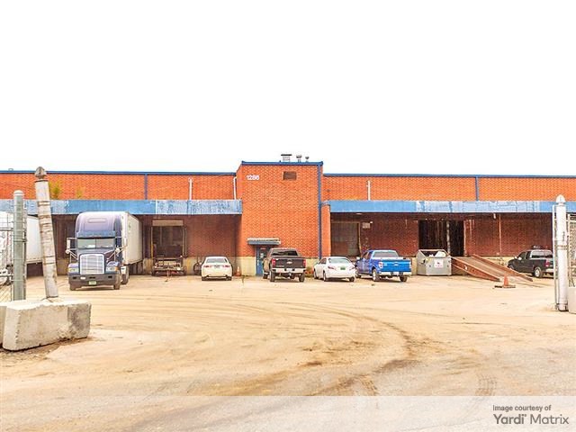 Exterior shot of 1286 Milledge St., an industrial facility in East Point, Ga.