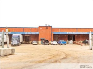 Exterior shot of 1286 Milledge St., an industrial facility in East Point, Ga.