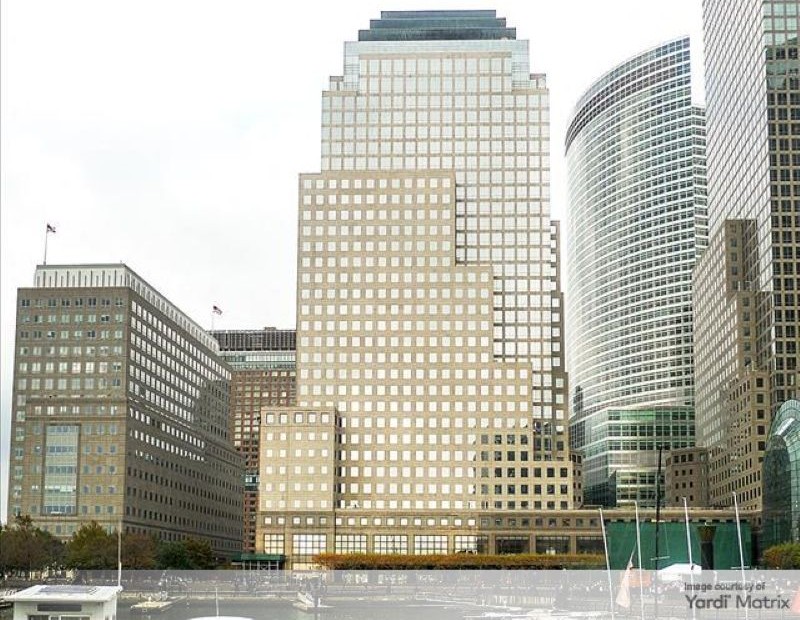 250 Vesey St., one of the five office towers at Brookfield Place in Lower Manhattan
