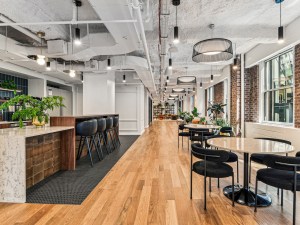 Lounge at Studio by Tishman Speyer at 1 Rockefeller Plaza