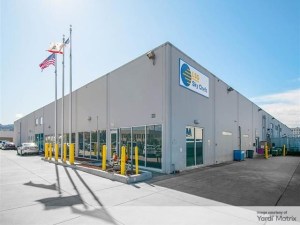Exterior shot of 868 Cowan Road, an industrial facility in Burlingame, Calif.